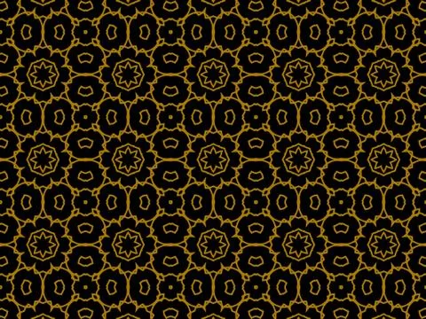 Pattern Gold Stock Illustration