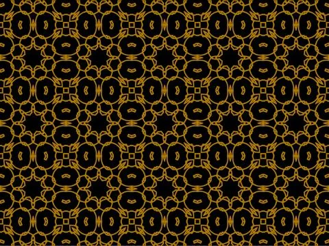 Pattern Gold Illustrazione stock