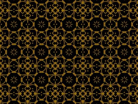Pattern Gold Stock Illustration