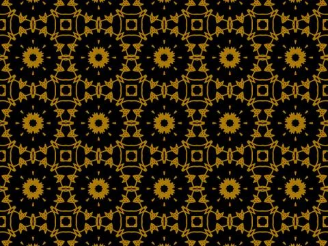 Pattern Gold Stock Illustration