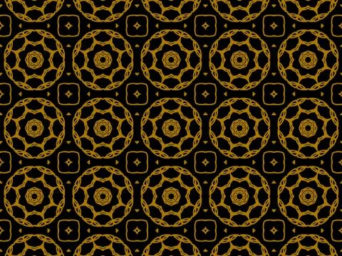Pattern Gold Stock Illustration