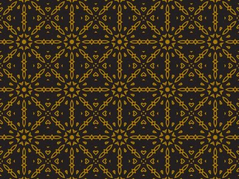 Pattern Gold Stock Illustration