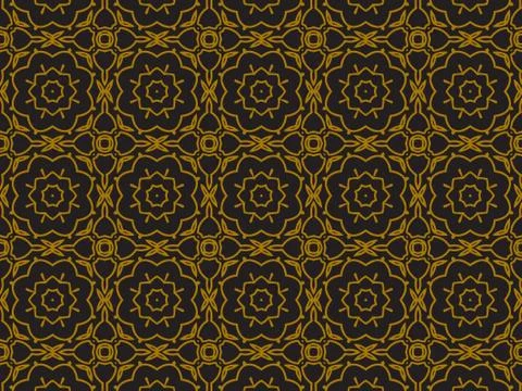 Pattern Gold Stock Illustration