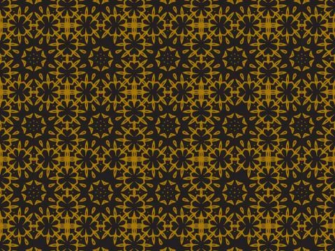 Pattern Gold Stock Illustration