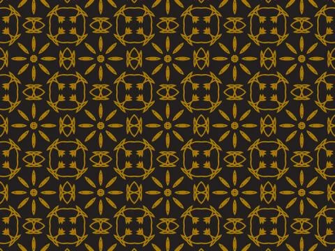 Pattern Gold Stock Illustration