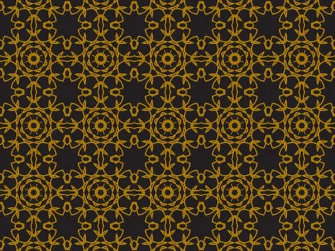 Pattern Gold Stock Illustration
