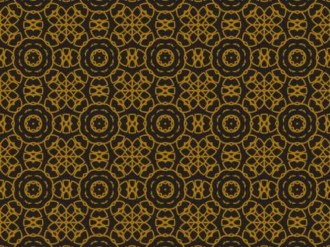 Pattern Gold Illustrazione stock