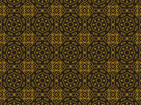 Pattern Gold Stock Illustration