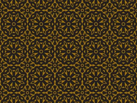 Pattern Gold Stock Illustration