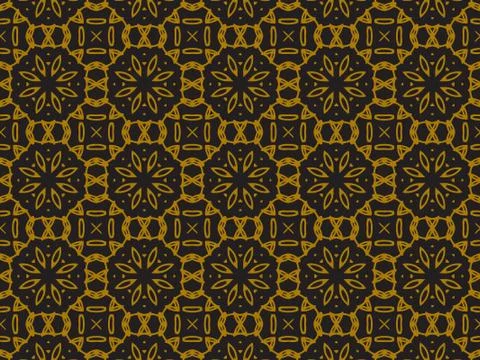 Pattern Gold Stock Illustration