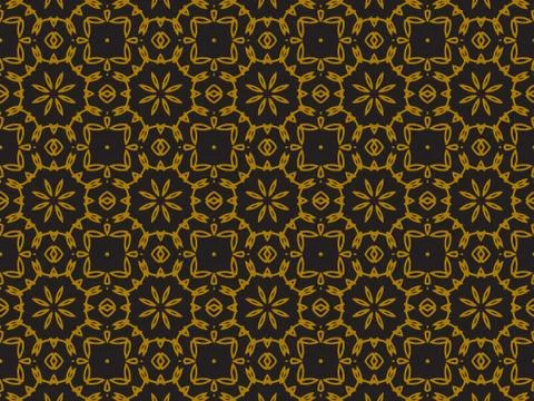 Pattern Gold Stock Illustration