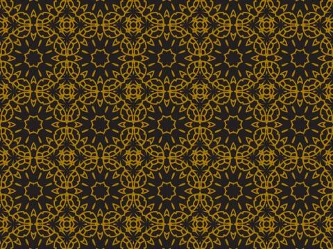 Pattern Gold Stock Illustration