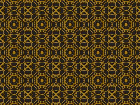 Pattern Gold Stock Illustration