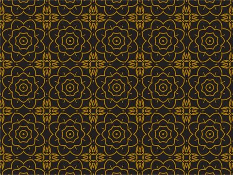 Pattern Gold Stock Illustration