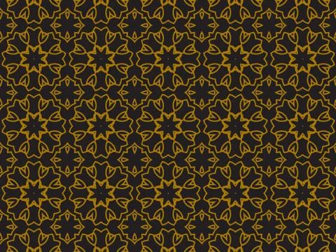 Pattern Gold Stock Illustration