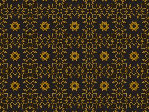 Pattern Gold Stock Illustration