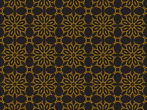 Pattern Gold Stock Illustration