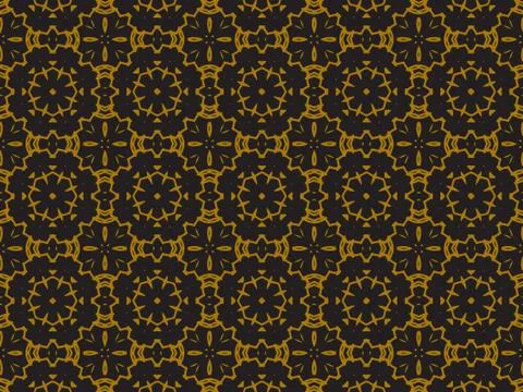 Pattern Gold Stock Illustration