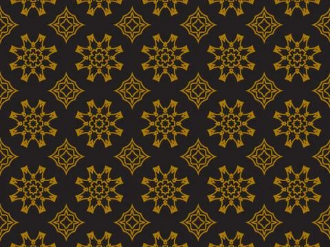 Pattern Gold Stock Illustration