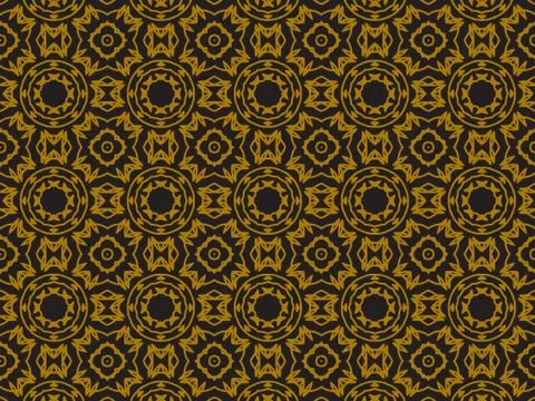 Pattern Gold Stock Illustration