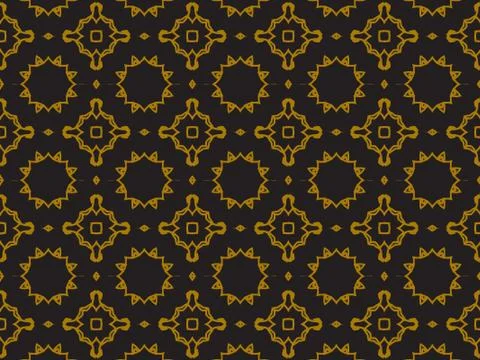 Pattern Gold Stock Illustration