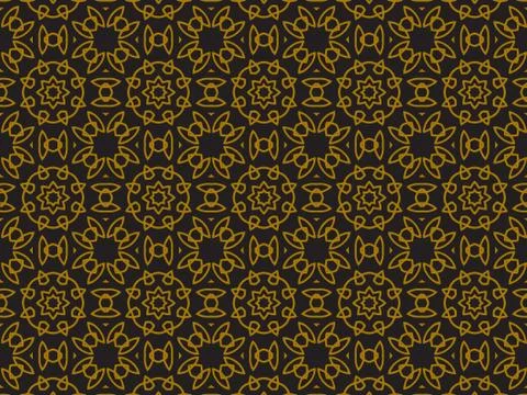 Pattern Gold Stock Illustration