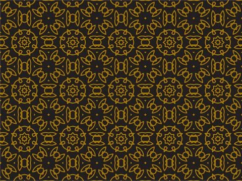 Pattern Gold Stock Illustration