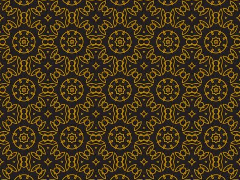 Pattern Gold Stock Illustration