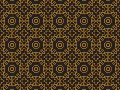 Pattern Gold Stock Illustration