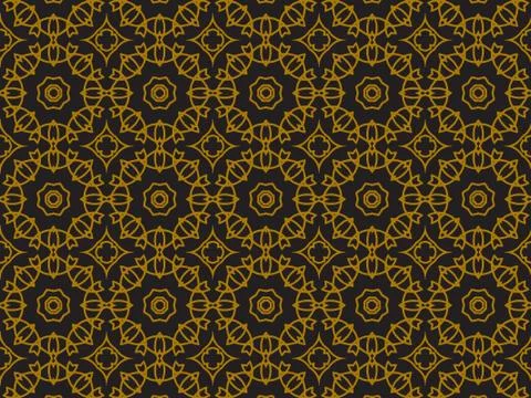 Pattern Gold Stock Illustration
