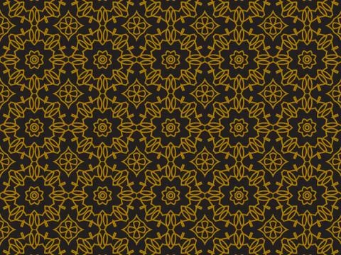 Pattern Gold Stock Illustration