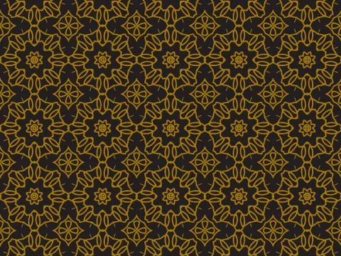 Pattern Gold Stock Illustration