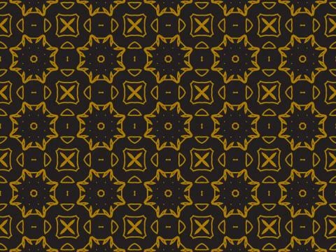 Pattern Gold Stock Illustration