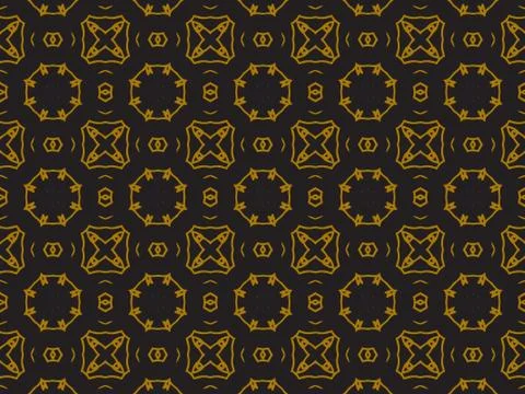 Pattern Gold Stock Illustration