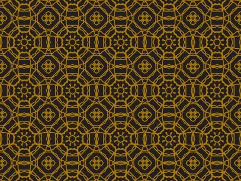 Pattern Gold Stock Illustration