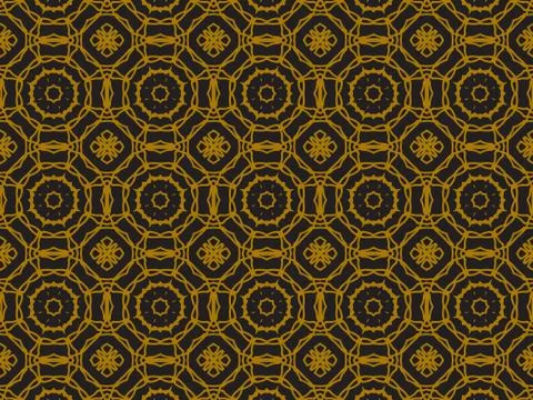 Pattern Gold Stock Illustration