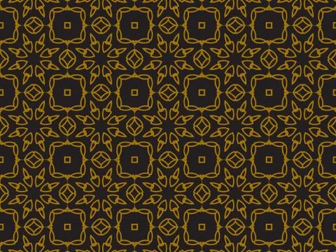 Pattern Gold Stock Illustration