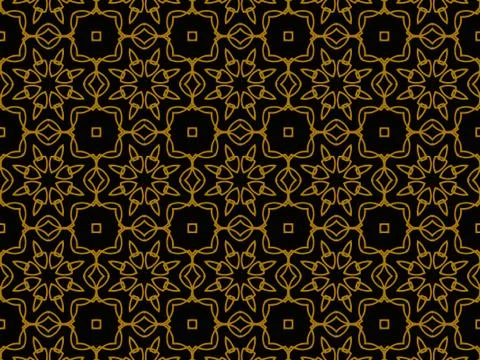 Pattern Gold Stock Illustration