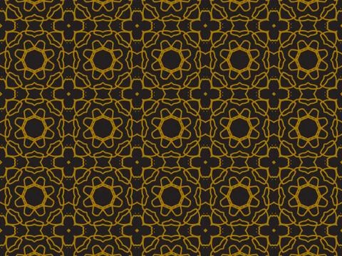 Pattern Gold Stock Illustration