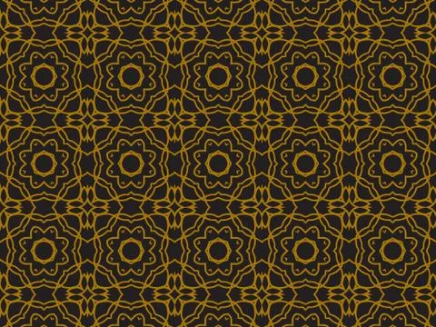 Pattern Gold Stock Illustration