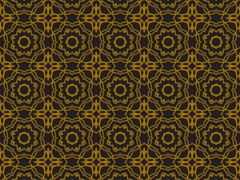Pattern Gold Stock Illustration