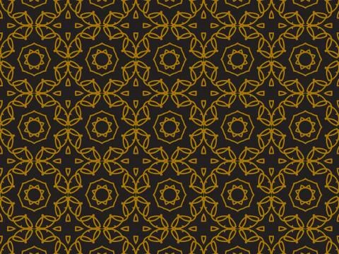Pattern Gold Stock Illustration
