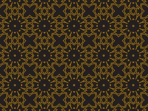 Pattern Gold Stock Illustration