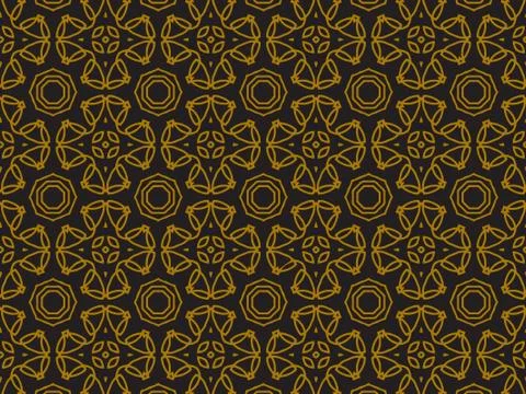 Pattern Gold Stock Illustration