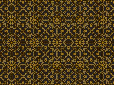 Pattern Gold Stock Illustration