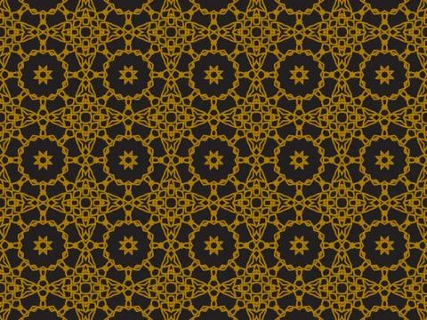 Pattern Gold Stock Illustration