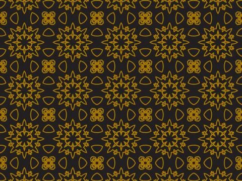 Pattern Gold Illustrazione stock