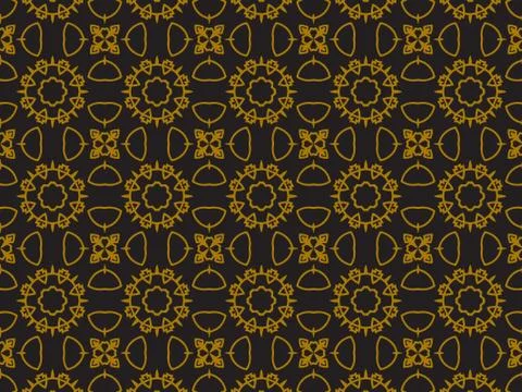 Pattern Gold Stock Illustration