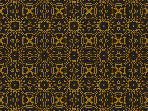 Pattern Gold Stock Illustration