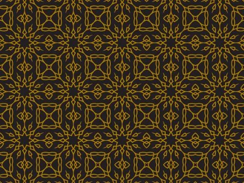 Pattern Gold Stock Illustration